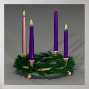 Dritte Adventswoche Poster
