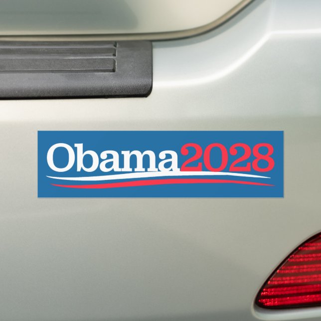 Dritte Amtszeit Obama 2028 Autoaufkleber (Auf Auto)