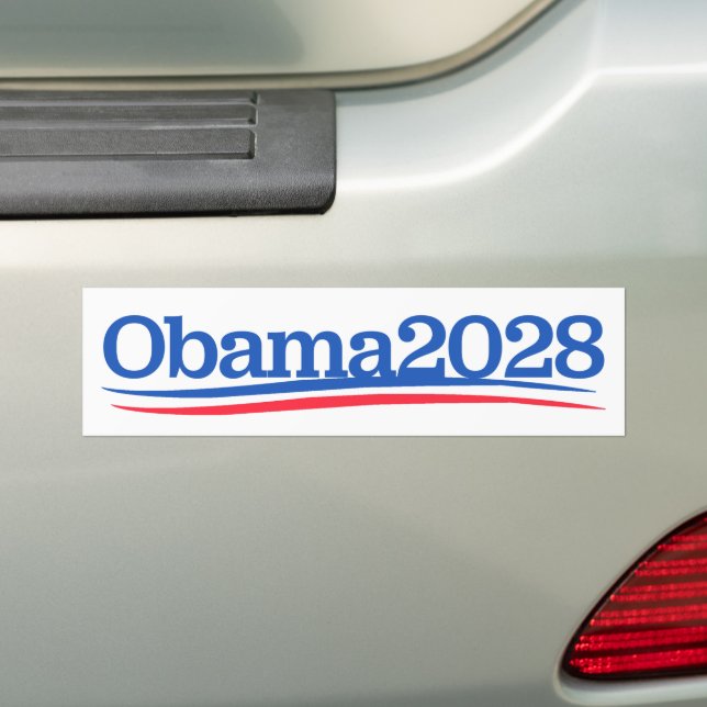 Dritte Amtszeit Obama 2028 Autoaufkleber (Auf Auto)