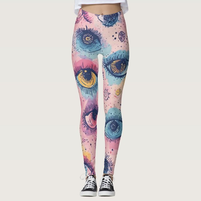 Dritte Augenblüte - Leggings (Vorderseite)