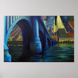 DRITTE AVENUE BRÜCKE POSTER