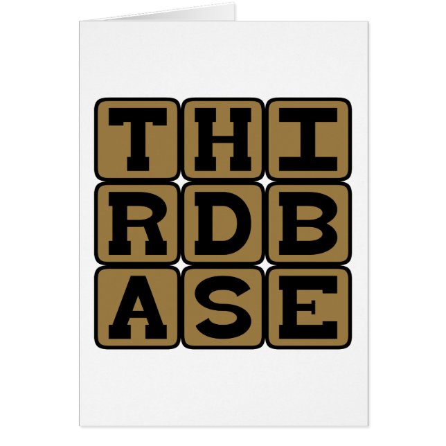 Dritte Basis, Baseball-Position (Vorne)