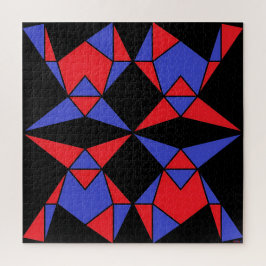 Dritte Dreifaltigkeit der Abstrakten Dreiecke Ken  Puzzle