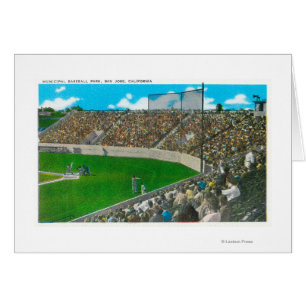 Dritte Grundrissansicht des städtischen Baseballs