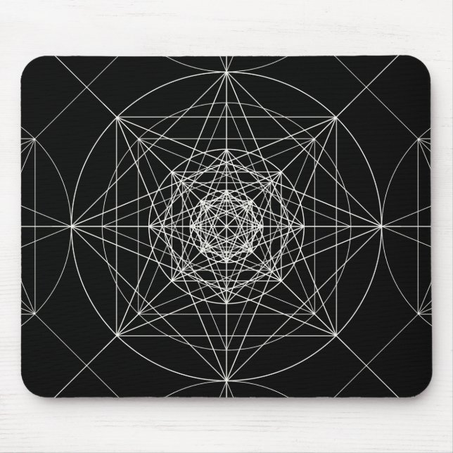Dritte heilige dimensionalgeometrie mousepad (Vorne)