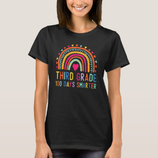 Dritte Klasse 100 Tage Smarterer Regenbogen 100. T T-Shirt