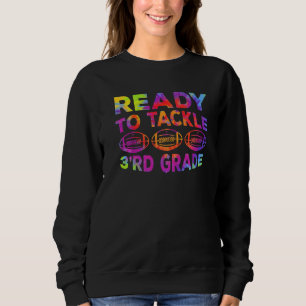 Dritte Klasse Erster Schultag Zurück zur Schule Fo Sweatshirt