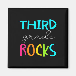Dritte Klasse Rocks Team Lehrer der 3. Klasse  Magnet
