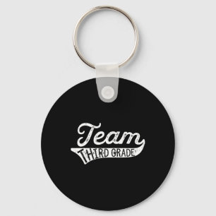 Dritte Klasse - Studentenlehrer zurück ins T-Shirt Schlüsselanhänger