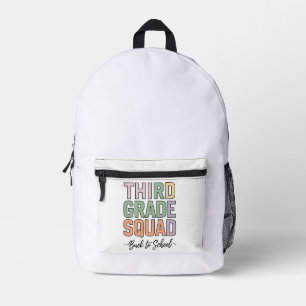 Dritte-Klasse-Team Lehrer Kinder 3. Klasse Bedruckter Rucksack