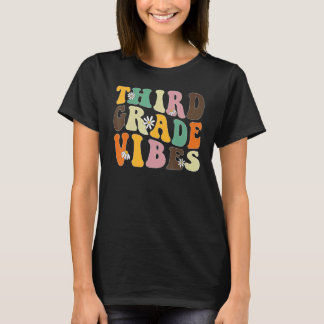 DRITTE KLASSE VIBES 3. Klasse Team Lehrer Schüler T-Shirt