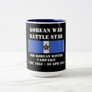 Dritte koreanische Winterkampagne Zweifarbige Tasse