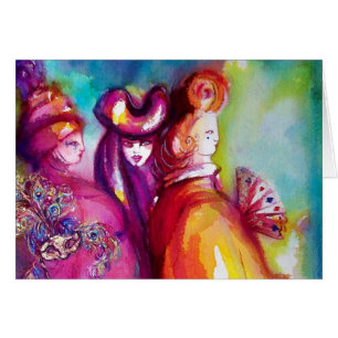 DRITTE MASKE / VENEZIANISCHE MASQUERADE