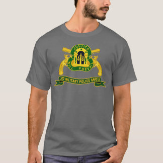Dritte Militärpolizeigruppe w Br Ribbon T-Shirt