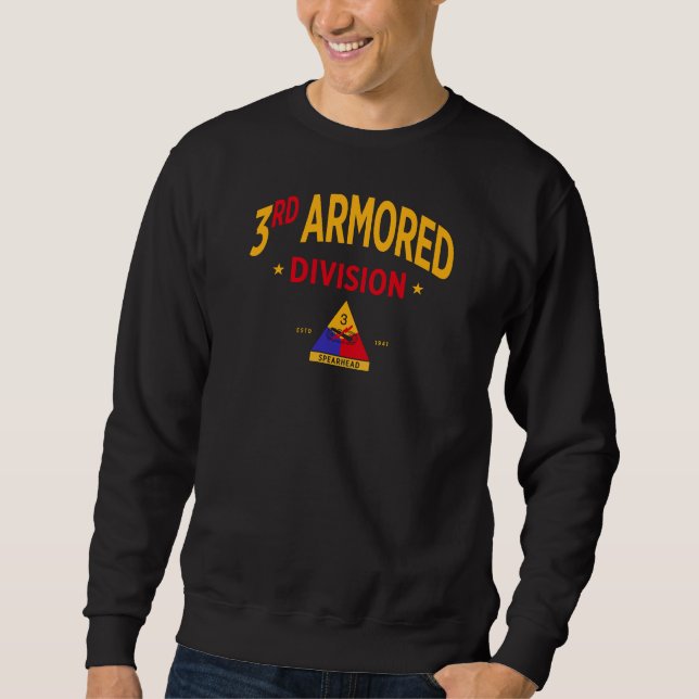 Dritte Rüstungsdivision - US-Militär Sweatshirt (Vorderseite)