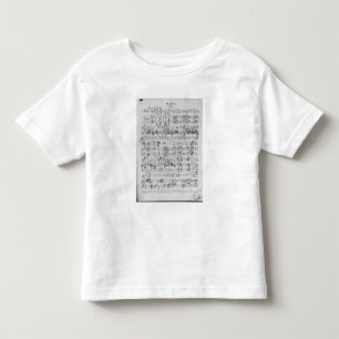 Dritte Sonate für Klavier und Violine Kleinkind T-shirt