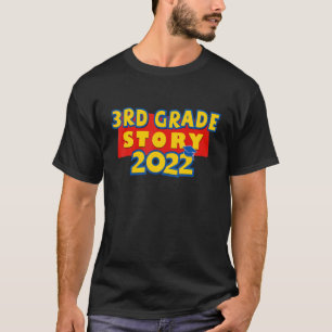 Dritte Story 2022 Vierte Lehrerin Student Zurück T T-Shirt