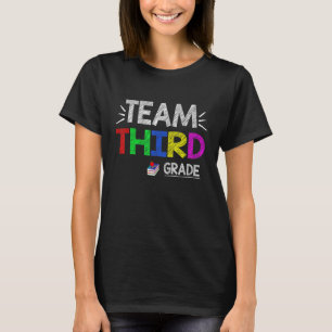 Dritte Stufe des Teams zurück zur Schule T-Shirt