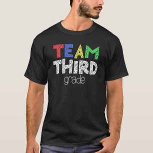 Dritte Stufe des Teams zurück zur Schule T-Shirt