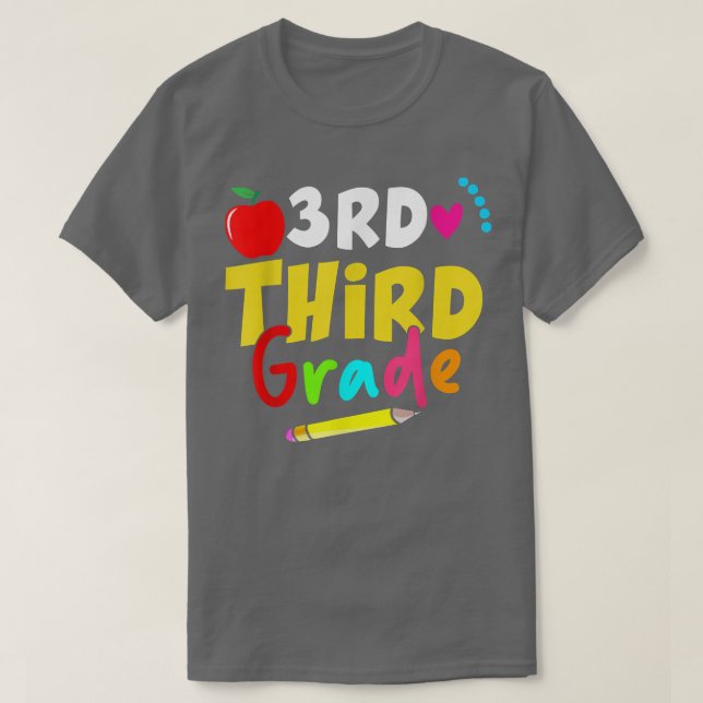 DRITTE Stufe zurück zum T - Shirt des Lehrers (Design vorne)