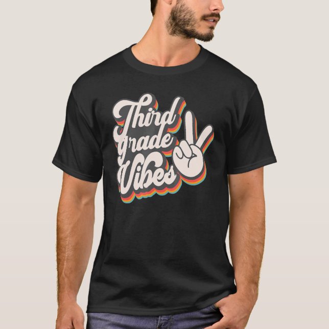 Dritter Grad der Gewinner des dritten Klasse Team  T-Shirt (Vorderseite)