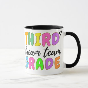 Dritter Lehrer, zurück zur Schule, Lehrerteam Tasse