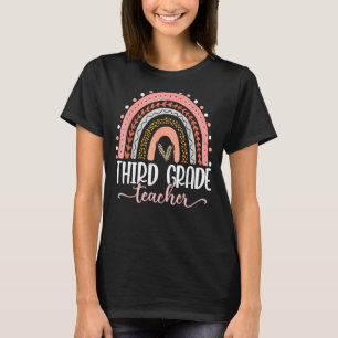 Dritter Schulleiter Lehre Liebe Inspirierte Erster T-Shirt