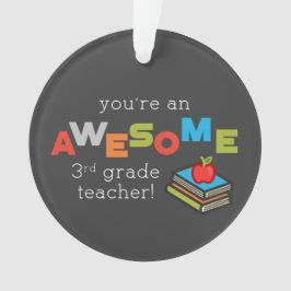 Dritter Tag der Lehrerbewertung, Phantastisch Ornament