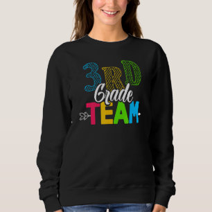 Dritter Team-Lehrer der dritten Klasse bis zum ers Sweatshirt