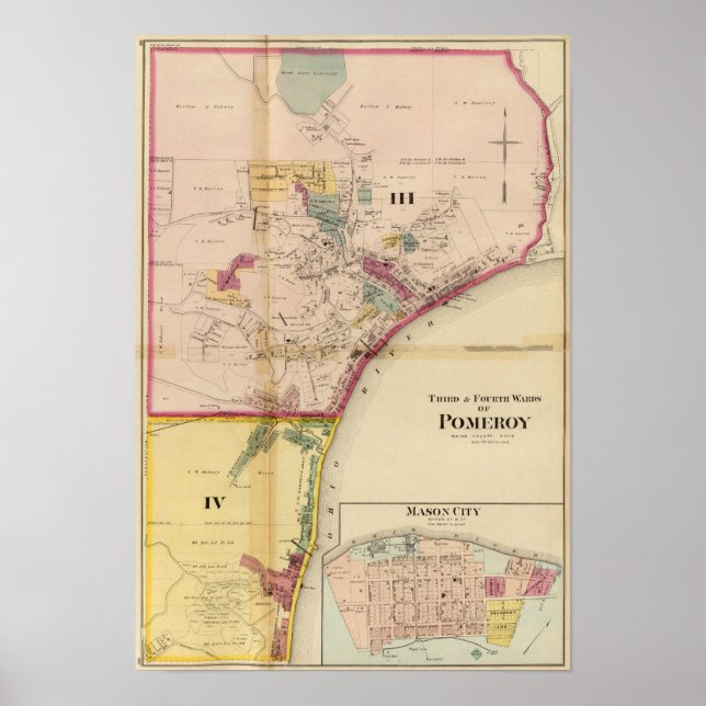 Dritter und vierter Vorort Pommern Poster (Vorne)