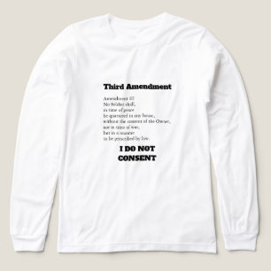 Dritter Verfassungszusatz Protest Zustimmung Tri-Blend Shirt