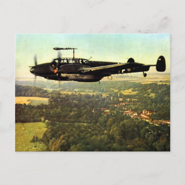 Dritter Weltkrieg - Bf-110 Postkarte (Vorderseite)