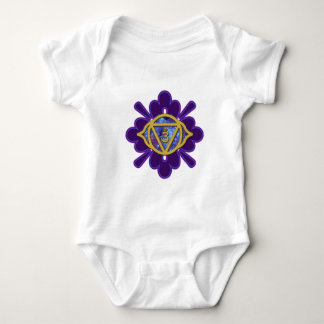 Drittes Auge Chakra Baby Strampler