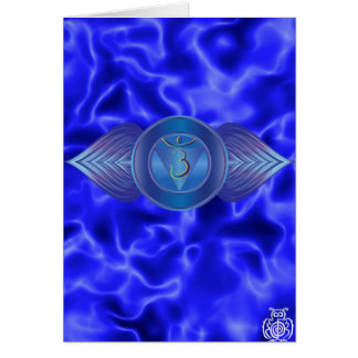 Drittes Auge Chakra leere Karten