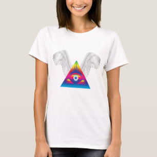 Drittes Auge mit Flügeln T-Shirt