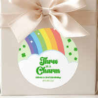 Drittes Geburtstags-Party: Charm Rainbow