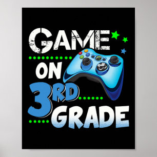 Drittes Spiel mit Spaß auf 3. Stufe Poster