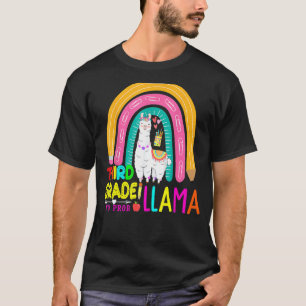 Drittes Team 3. Klasse Lehrer Regenbogen Nr. Prob T-Shirt