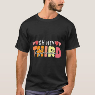 Drittklässler Mädchen Zurück zur Schule Schüler Le T-Shirt