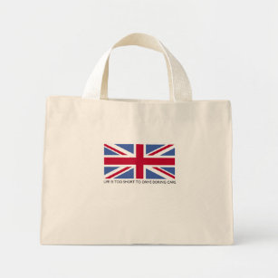Drive British Tote Bag Mini Stoffbeutel
