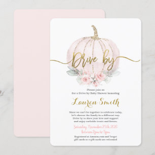 Drive by fall Baby Showgirl Einladung