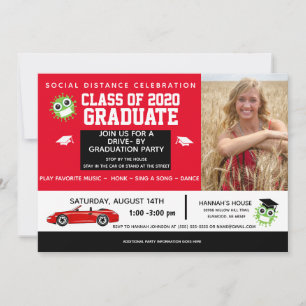 Drive by Parade, 2020 Graduation Party Ankündigung