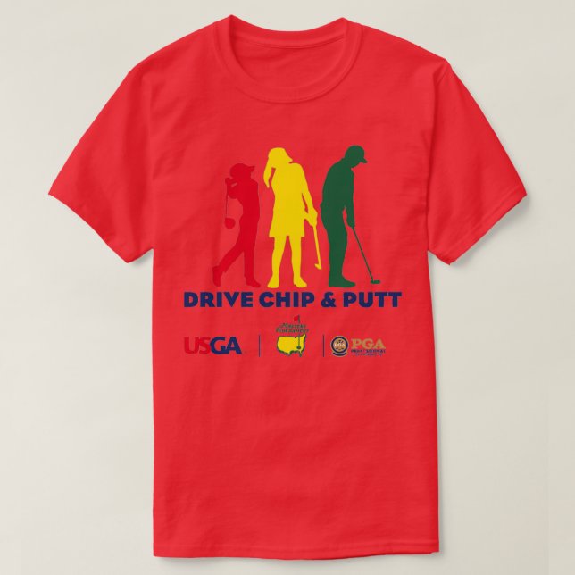 Drive Chip and Putt T-Shirt (Design vorne)