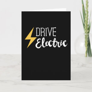 Drive Electric - EV Cars Vehicle Gift Karte