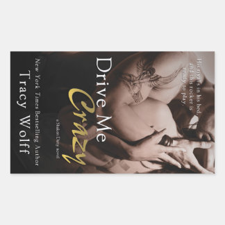 Drive Me Crazy von Tracy Wolff Rechteckiger Aufkleber