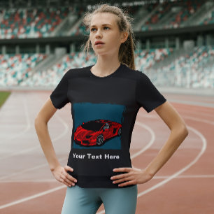 Drive Red Car T - Shirt