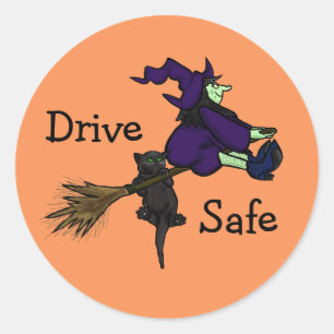 Drive Safe Halloween Stickers (Anpassen!)