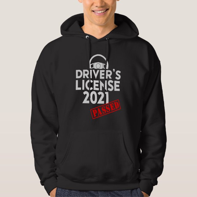 Driving licence 2021 Existing  for beginners Hoodie (Vorderseite)