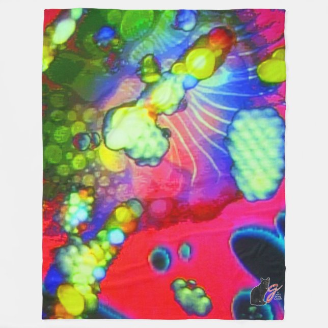 Driving Reverie Fleecedecke (Vorderseite)