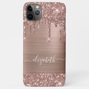 Driving Rose Gold Glitzer Personalisiert Case-Mate iPhone Hülle